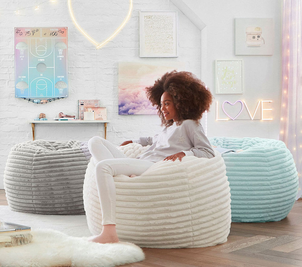 Pottery barn bean bag insert online