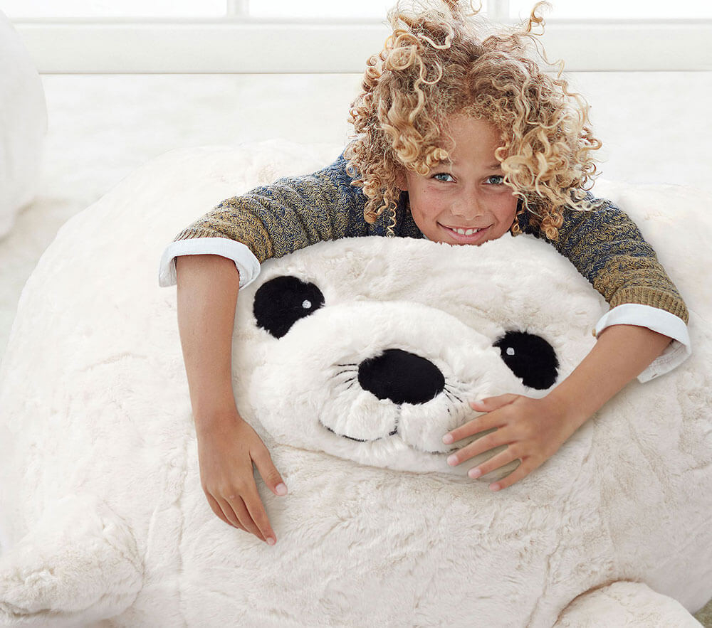 Pottery barn best sale bean bag cover