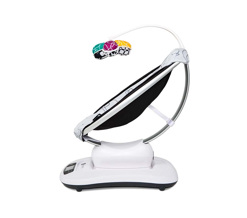 Shop 4Moms Mamaroo 4.0 Silver Plush Rocker Bouncer online