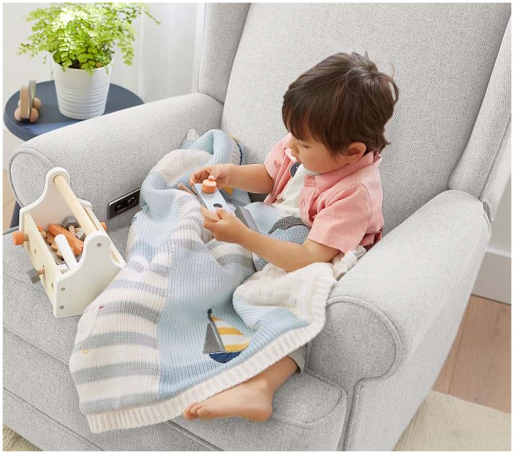 Baby discount wingback chair