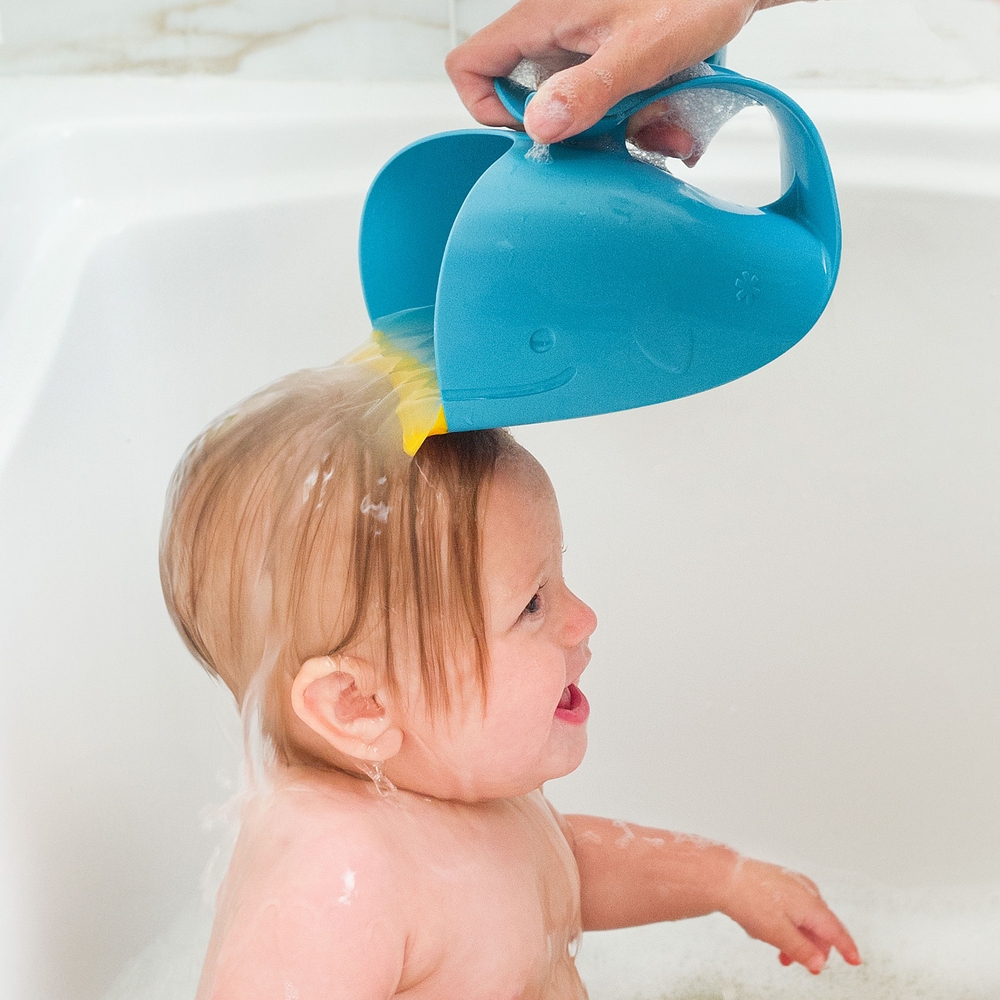 Shop Skip Hop Moby Waterfall Bath Rinser Blue online Pottery
