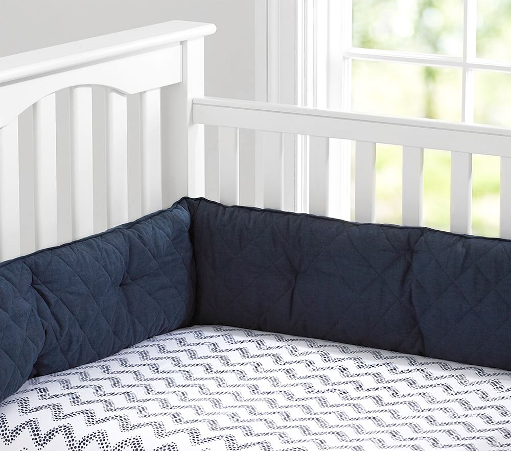 Pottery barn sale bumper pads