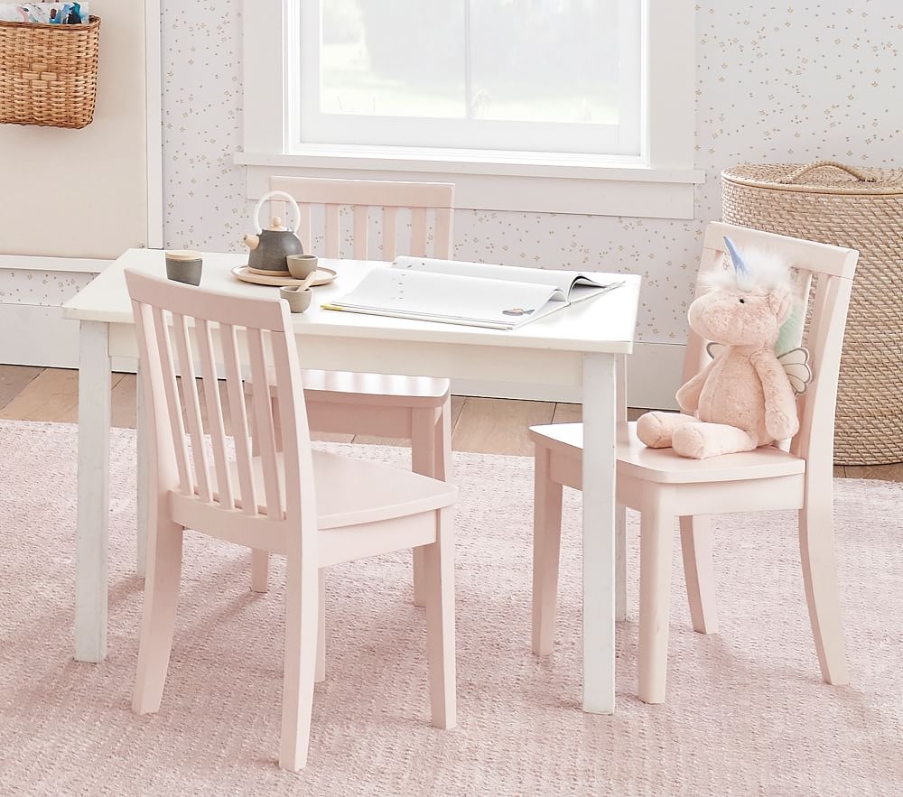 Childrens table and best sale chair sets pottery barn