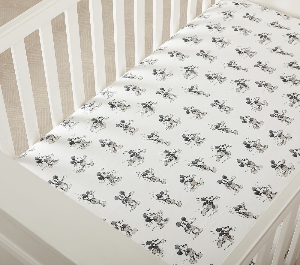 Mickey mouse 2025 fitted crib sheet