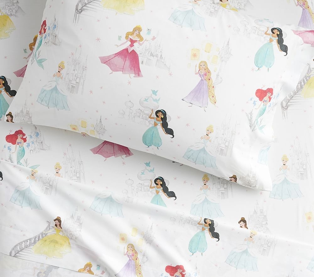 Disney princess crib top set