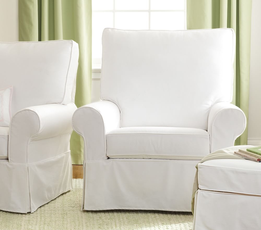 Pottery barn store nursery glider