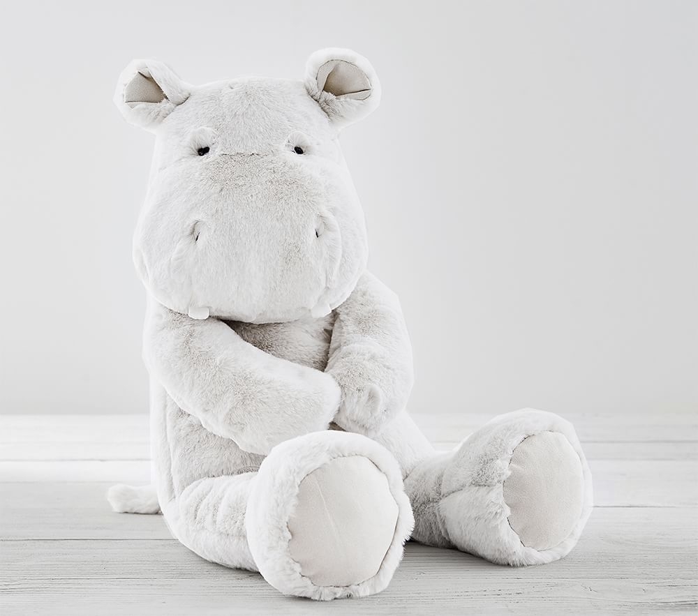 Small outlet stuffed hippo