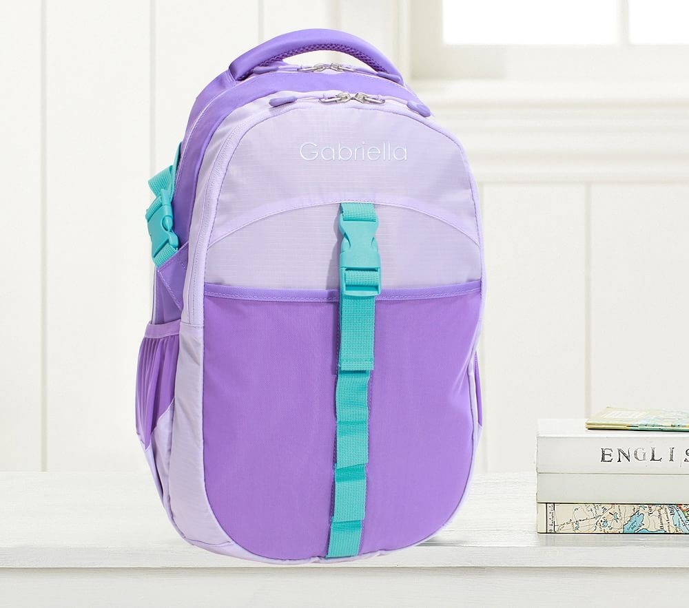 Shop Jayden Purple Lavender Teal Backpack online Pottery Barn
