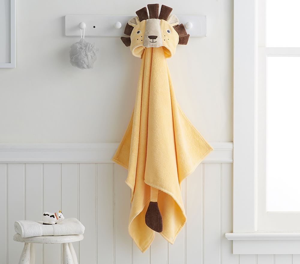 Lion hooded on sale towel