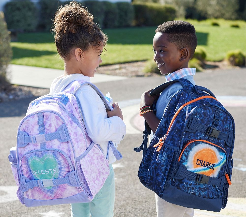 Kids tie 2025 dye backpack