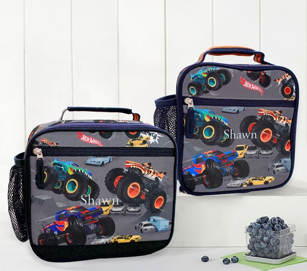 Monster truck online backpack and lunchbox