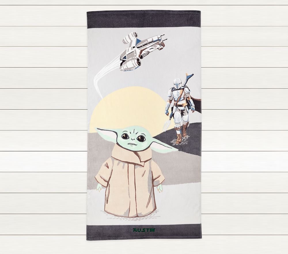 Mandalorian beach towel sales
