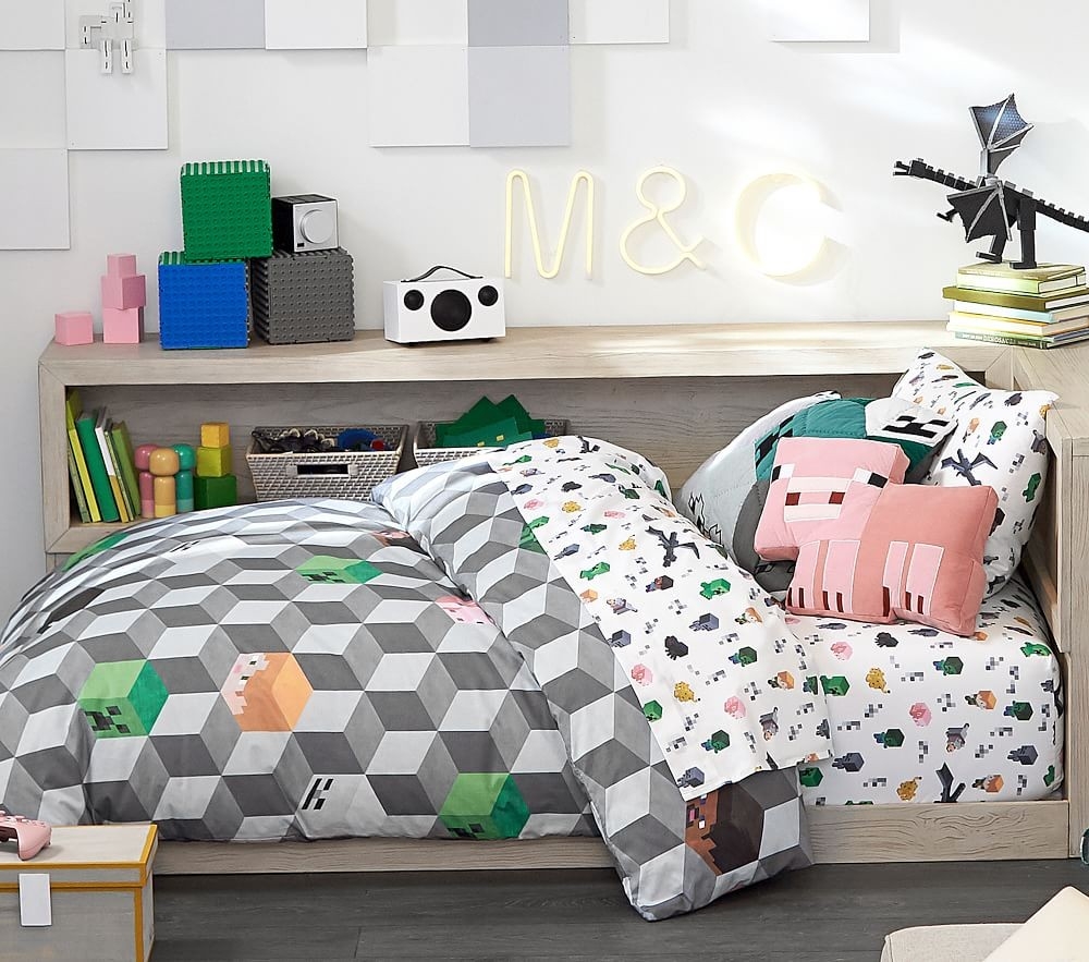 Minecraft twin outlet sheet set