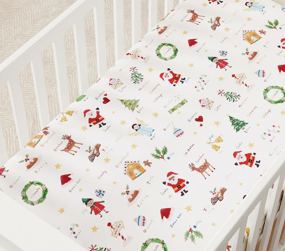 Holiday crib sheets new arrivals