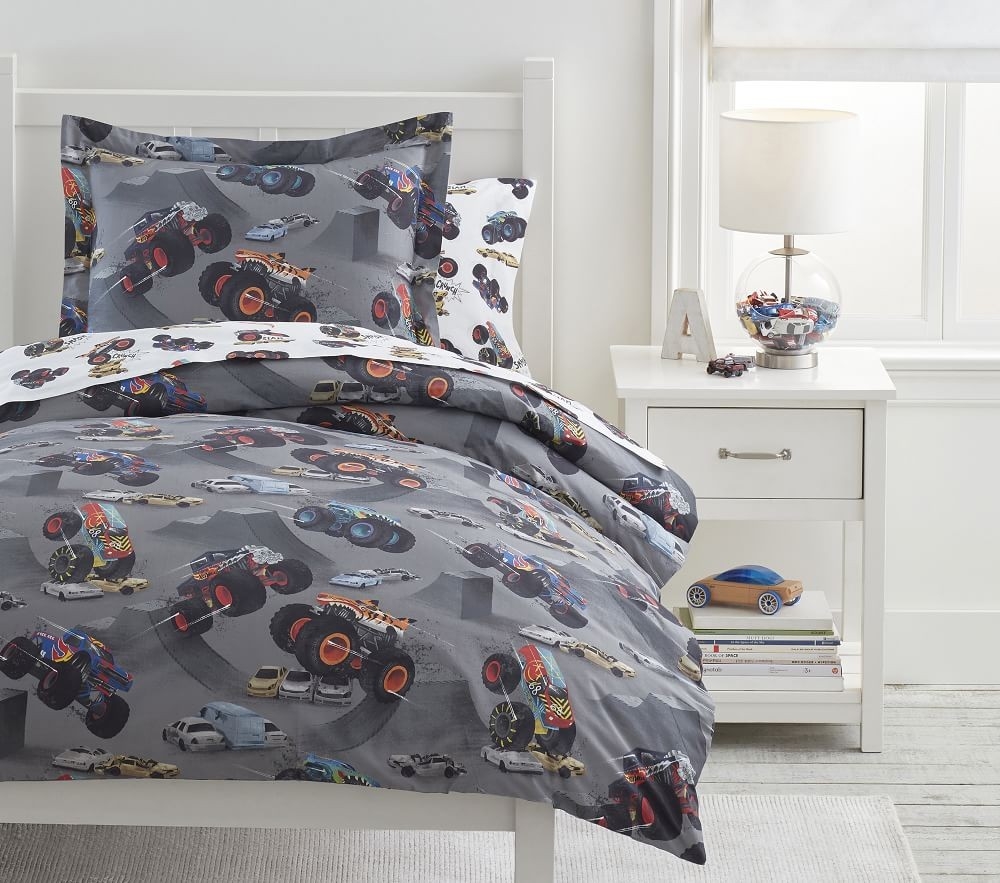 Monster jam sales duvet cover