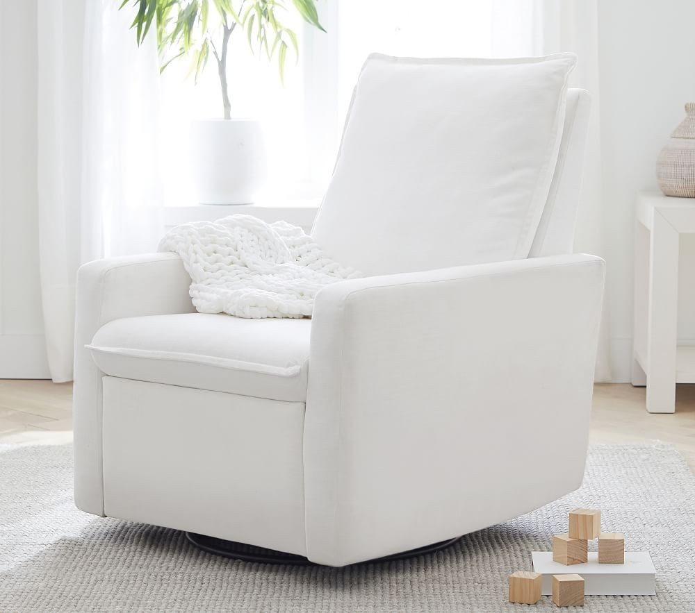 Shop Paxton Swivel Glider Recliner online Pottery Barn Kids Kuwait