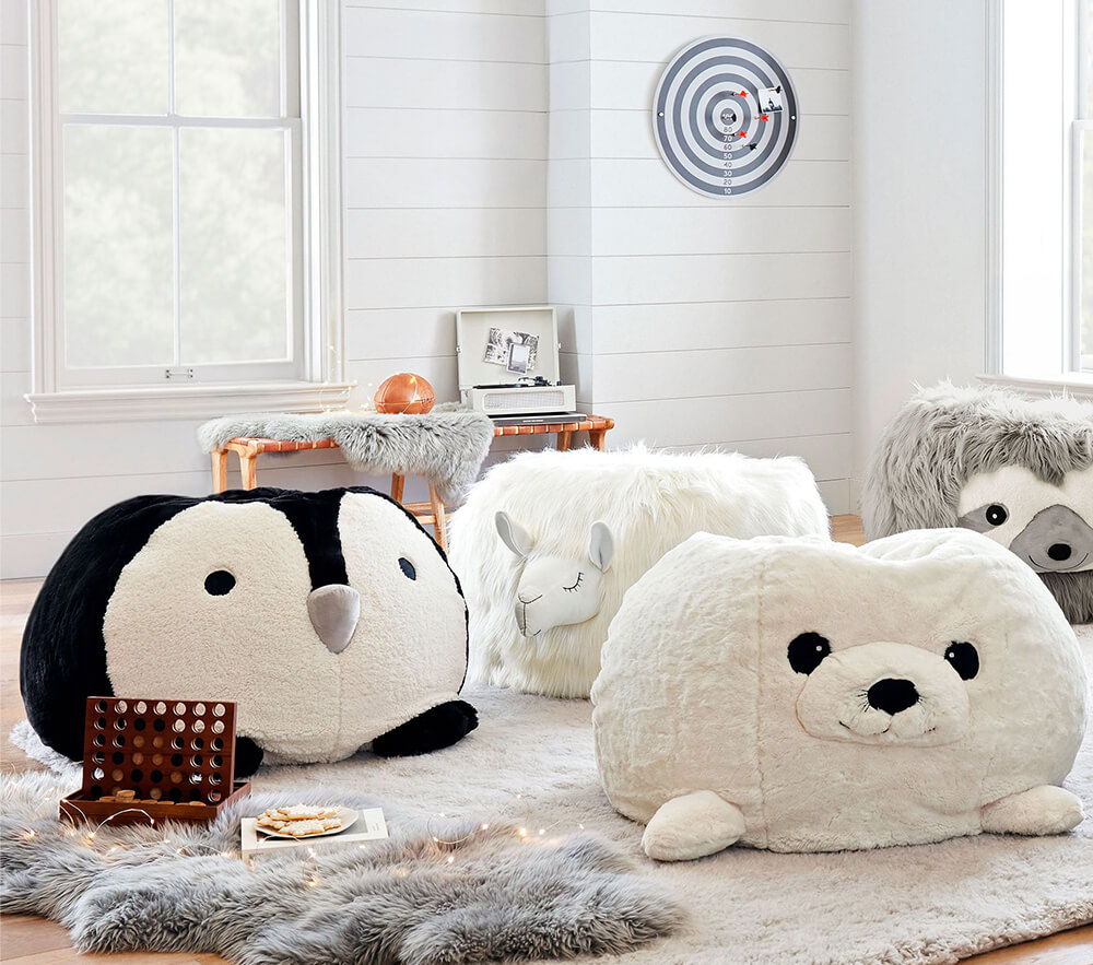 Seal bean bag pillow on sale