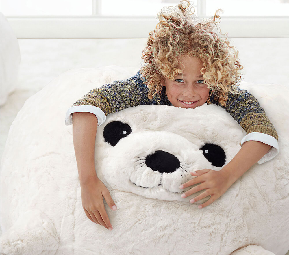Seal bean bag best sale pillow