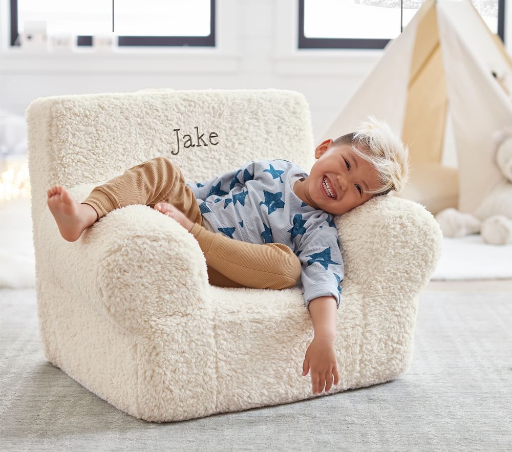Cream teddy bear sale chair
