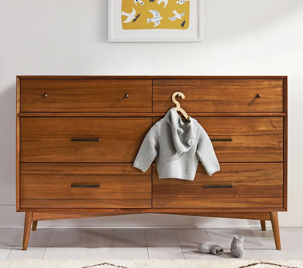 Mid century best sale wide dresser