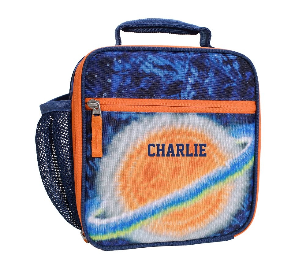 Tie dye shop lunch bag