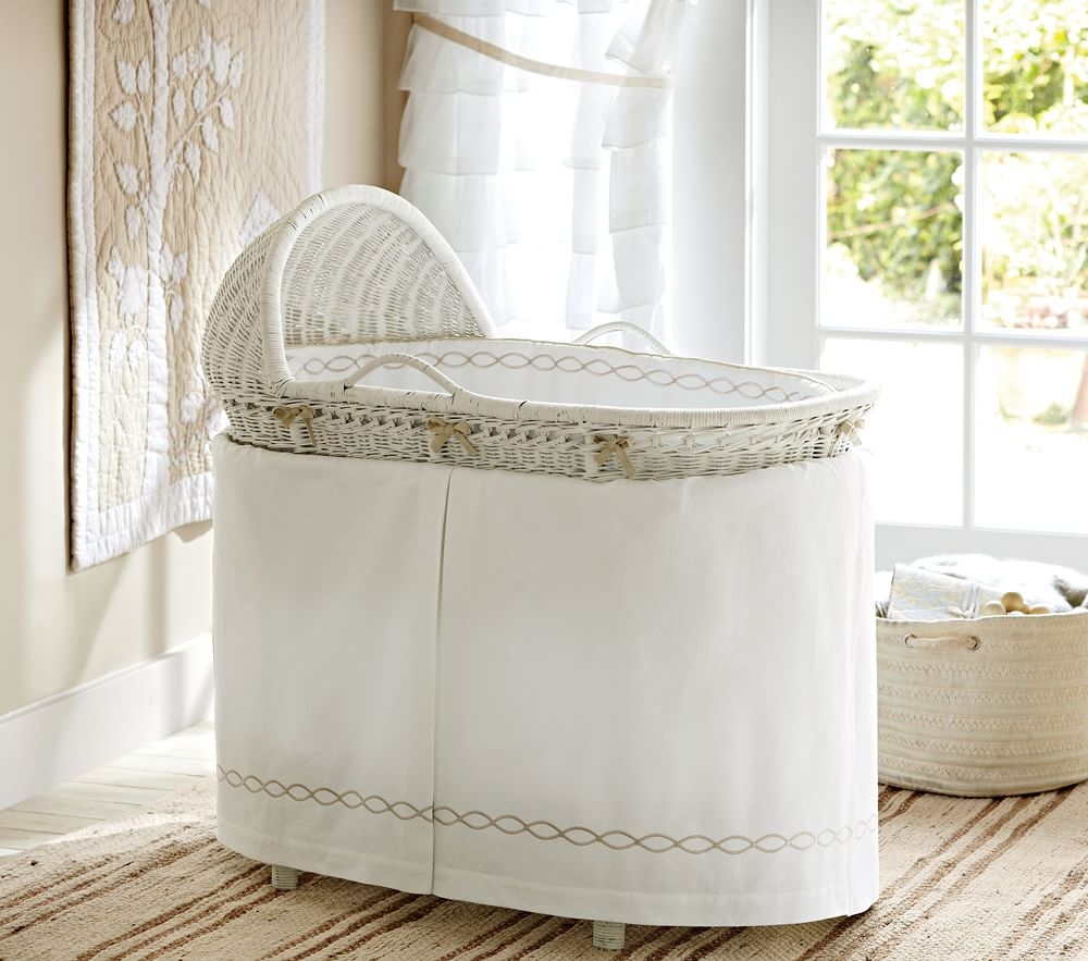 Pottery barn best sale bassinet sheets