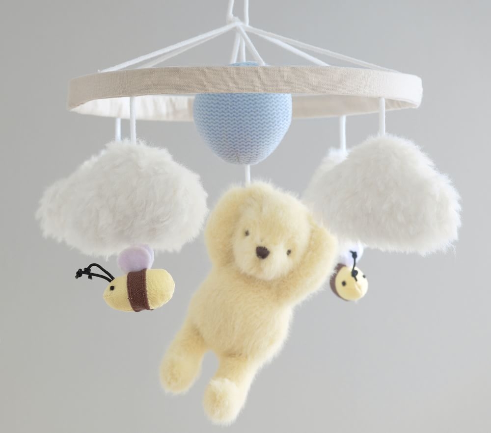 Winnie the pooh cheap musical cot mobile