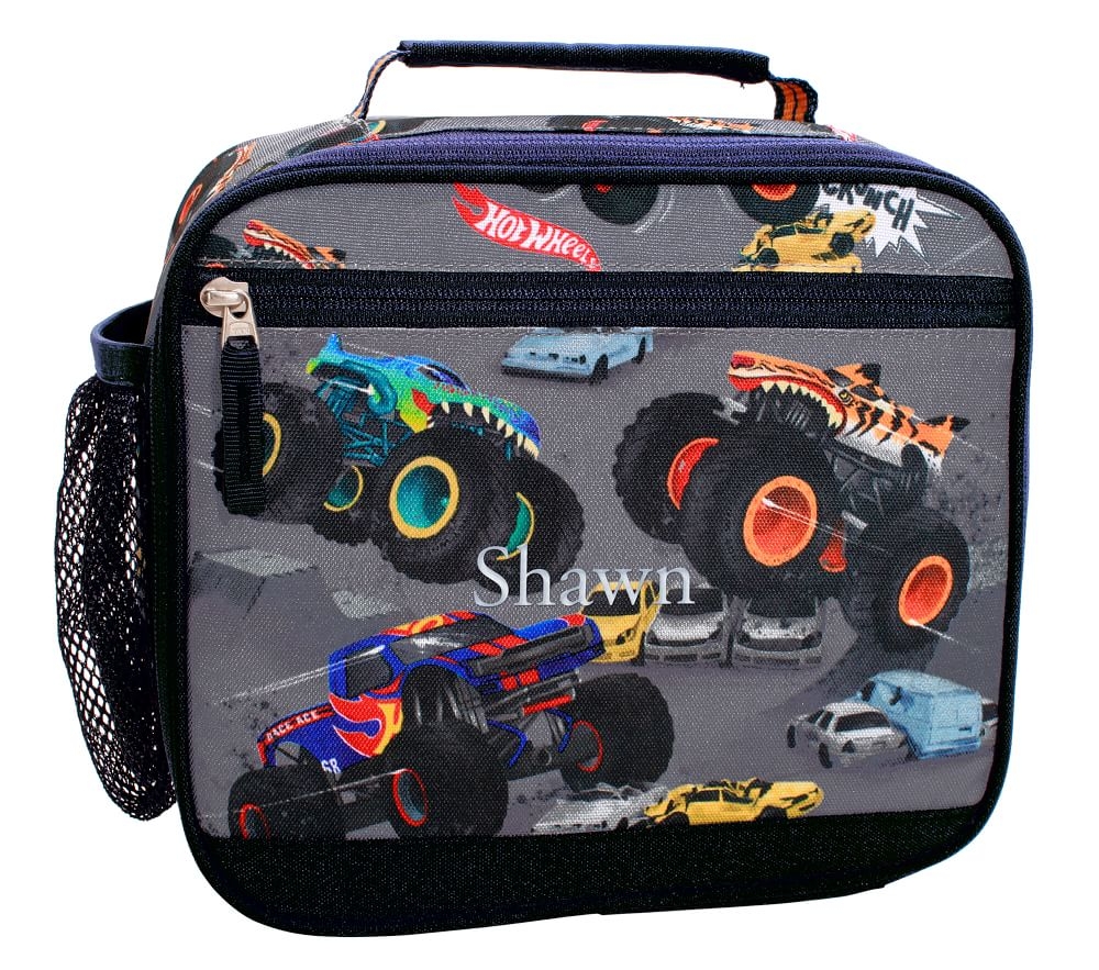 Monster jam outlet backpack and lunchbox