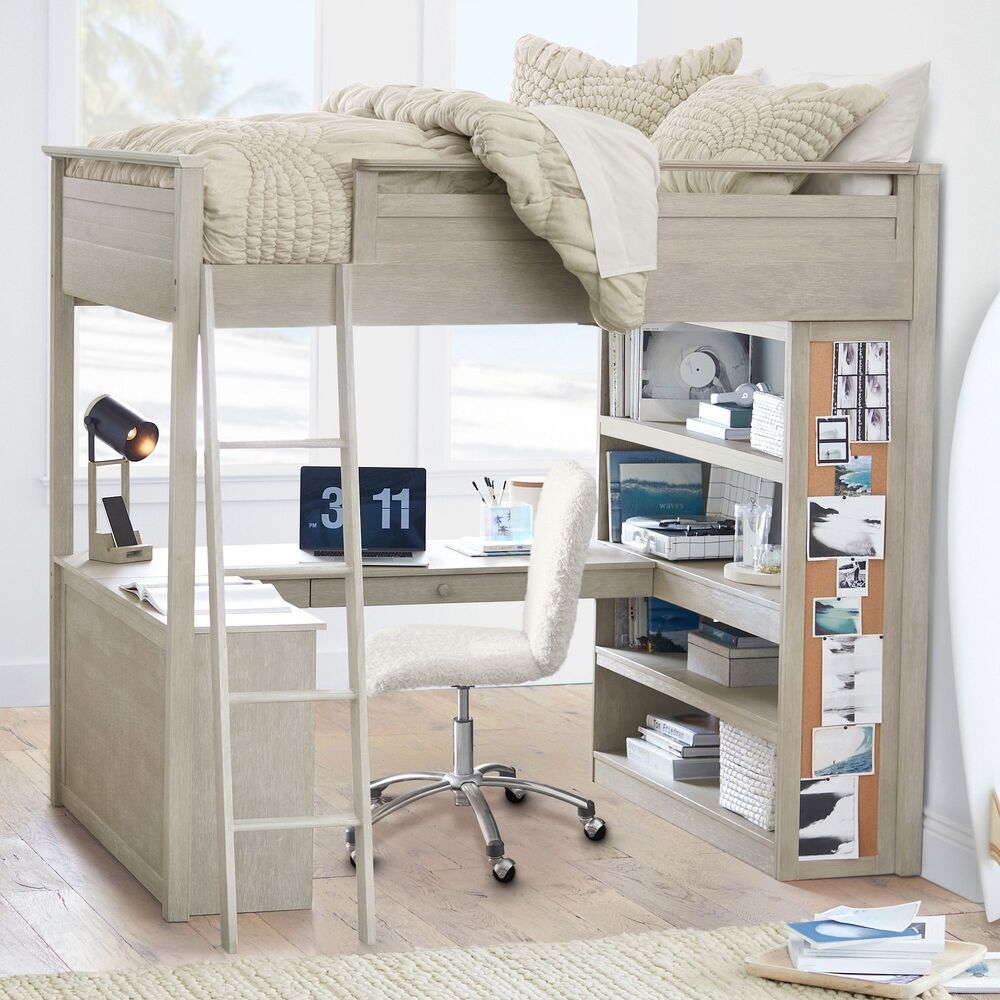 Pottery barn sleep and hot sale study low loft bed